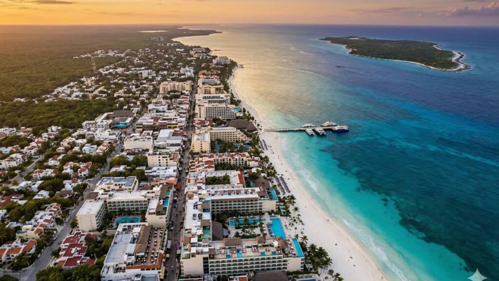 Tulum Riviera Maya aerial view — Mexico real estate inspection service area