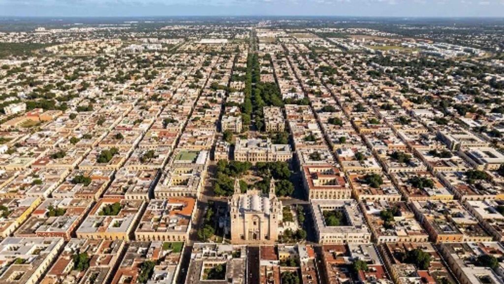 Merida Yucatan aerial view — Mexico real estate inspection service area